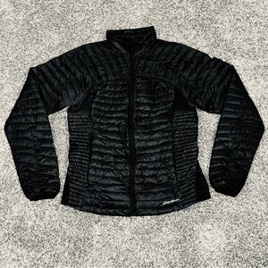 Eddie Bauer EB 800 Puffer First Ascent Goose Down Jacket Women's Medium Black